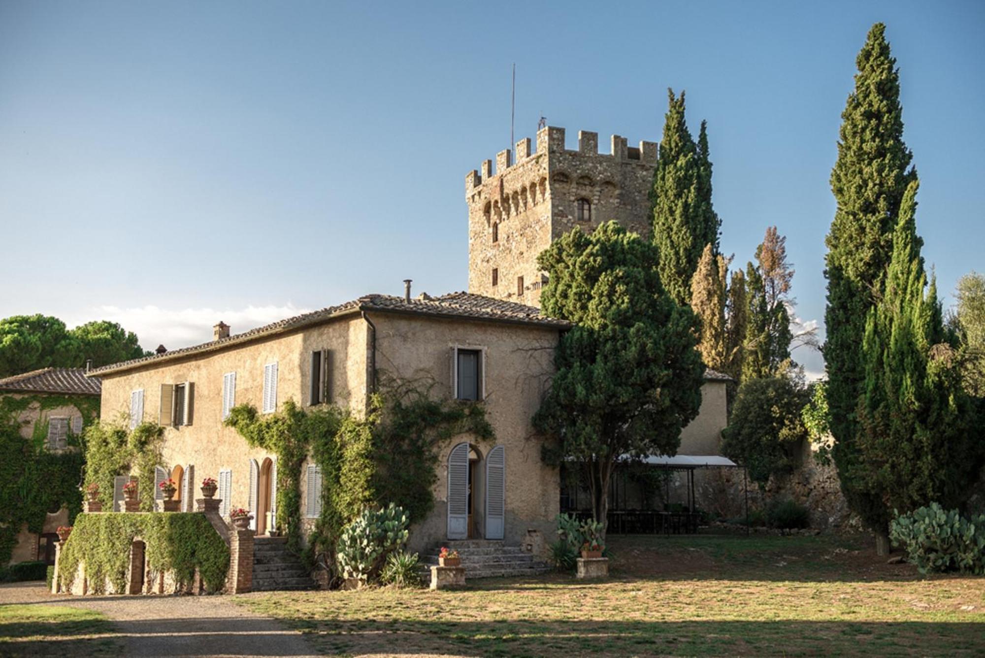 Tenuta Di Spannocchia Rosia ภายนอก รูปภาพ