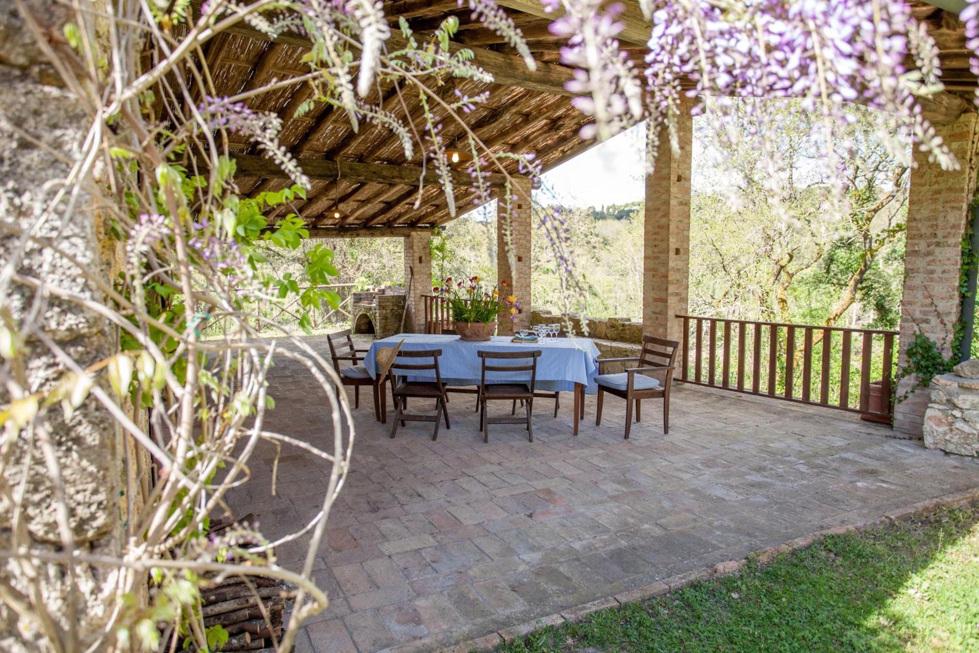 Tenuta Di Spannocchia Rosia ภายนอก รูปภาพ
