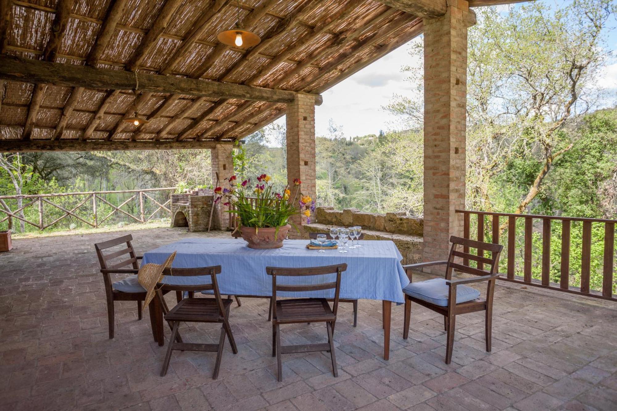 Tenuta Di Spannocchia Rosia ภายนอก รูปภาพ