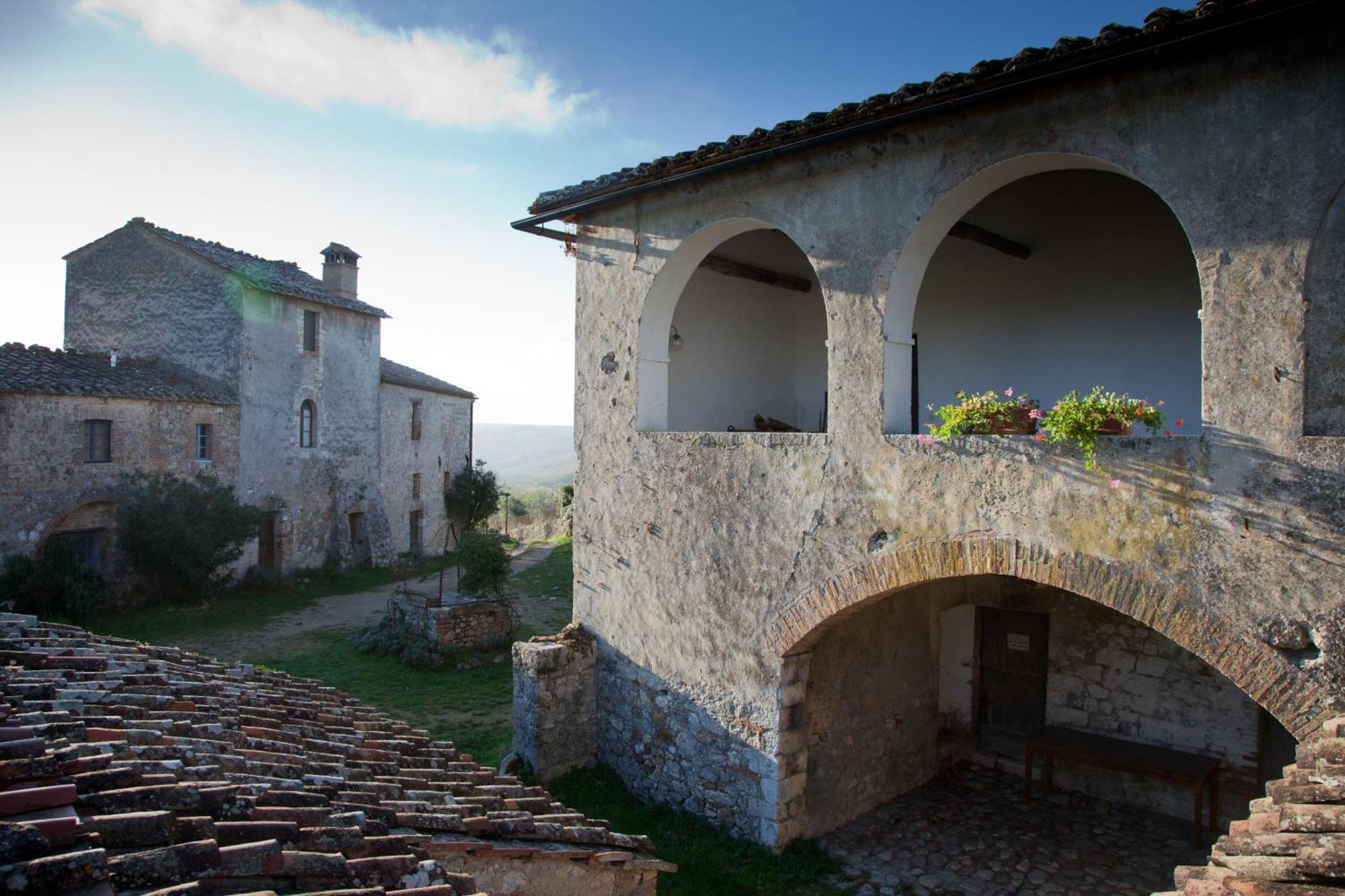 Tenuta Di Spannocchia Rosia ภายนอก รูปภาพ