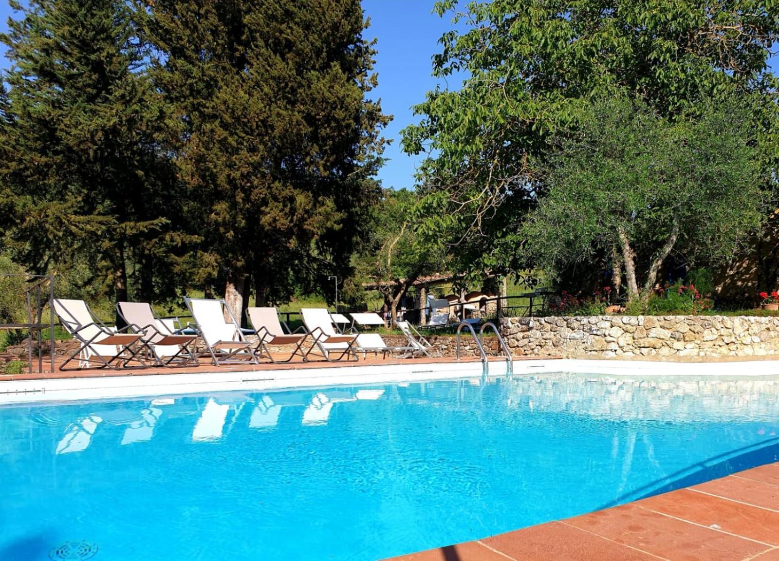 Tenuta Di Spannocchia Rosia ภายนอก รูปภาพ