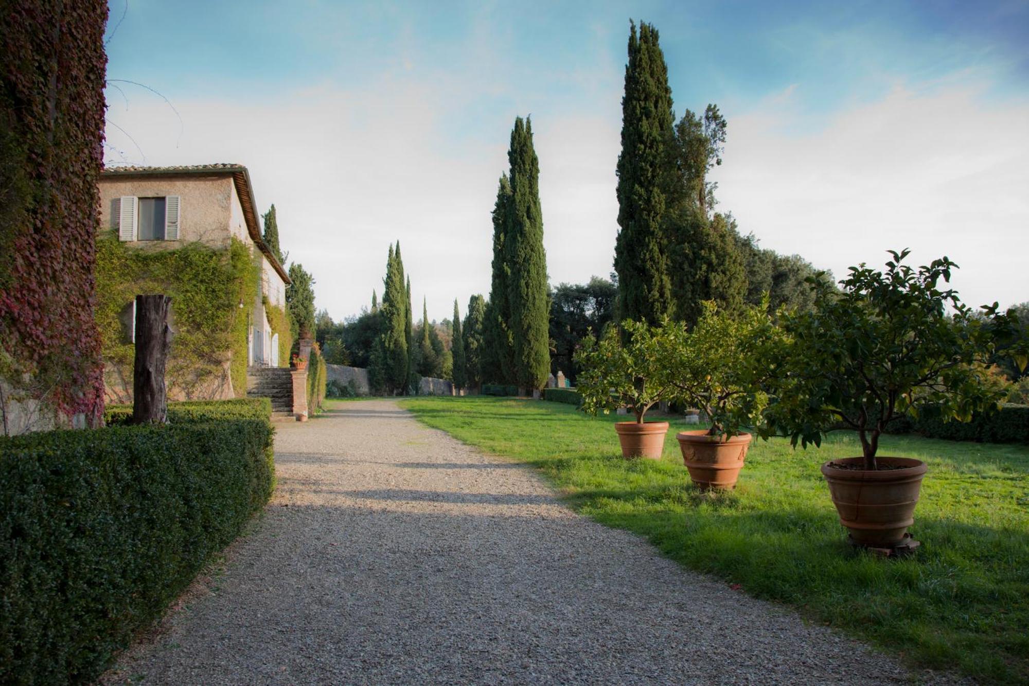 Tenuta Di Spannocchia Rosia ภายนอก รูปภาพ